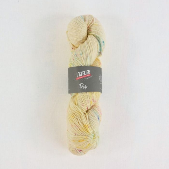 Pop - fil speckles teint à la main - l'Atelier