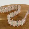 Galon double franges fantaisie 30 mmx 10 cm
