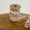 Galon double franges fantaisie 30 mmx 10 cm