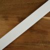 Bande scratch type Velcro adhésif 20 mm - blanc x 10 cm