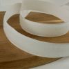 Bande scratch type Velcro adhésif 20 mm - blanc x 10 cm