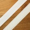 Bande scratch type Velcro à coudre 20 mm - Blanc x 10 cm