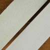 Bande scratch type Velcro adhésif 50 mm - blanc x 10 cm
