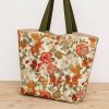Kit couture Tote Bag à fleurs capucines orange