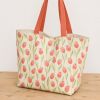 Kit couture Tote Bag à motifs tulipes
