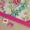 Kit - Tote Bag réversible à motif herbier de fleurs