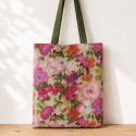 Kit - Tote Bag réversible à fleurs capucines rose
