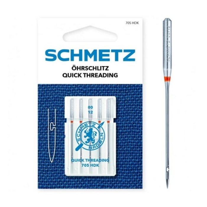 Aiguilles pour machine universelles enfilage facile - Schmetz