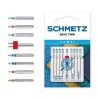 Aiguilles pour machine Assortiment Combi Basic Twin - Schmetz
