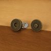 Boutons magnétiques métal 19 mm x 2