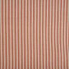 Tissu coton viscose à rayures - orange x 10 cm
