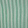 Tissu coton viscose à rayures - vert x 10 cm