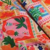 Tissu viscose- x 10 cm