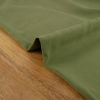 Tissu popeline viscose uni - kaki x 10 cm
