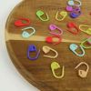 Marqueurs de maille en plastique multicolore x 20