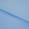 Tissu popeline coton chiné - bleu clair x 10 cm