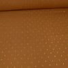 Kit couture fournitures Jupe élastique lurex camel