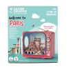 Maquette 3D en bois TV Paris - Graine créative