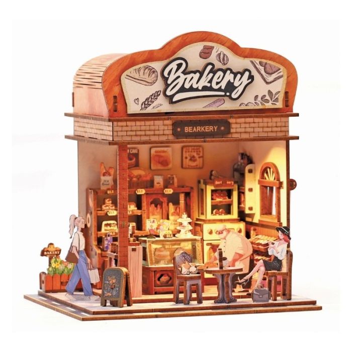 Maquette 3D en bois Boulangerie - Graine créative