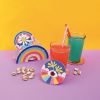 Kit 6 sous-verres à strasser Pop - Graine créative