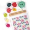 Kit Canevas Fleurs de lotus - Graine créative