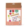 Kit Canevas Fleurs de lotus - Graine créative