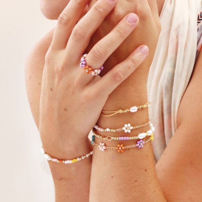 Kit Bijoux perles et nacre - Graine créative