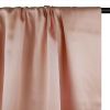 Tissu satin viscose uni - rose poudré x 10 cm