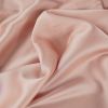 Tissu satin viscose uni - rose poudré x 10 cm