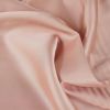 Tissu satin viscose uni - rose poudré x 10 cm