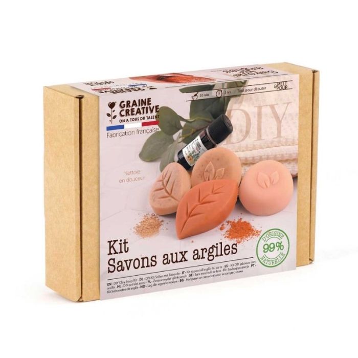 Kit savons aux argiles - Graine créative