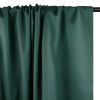 Tissu gabardine coton uni - vert bleu x 10 cm