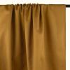Tissu gabardine coton uni - jaune miel x 10 cm