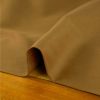 Tissu gabardine coton uni - jaune miel x 10 cm