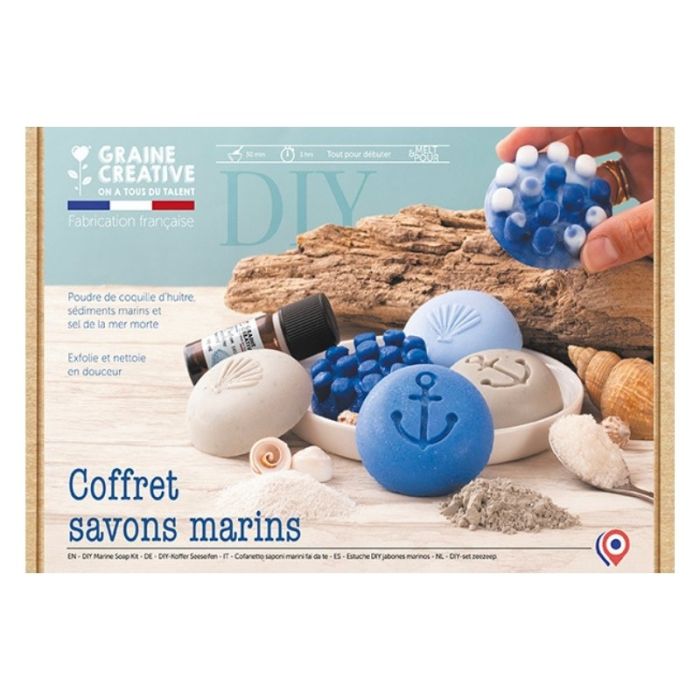 Kit fabrication savons marins - Graine créative