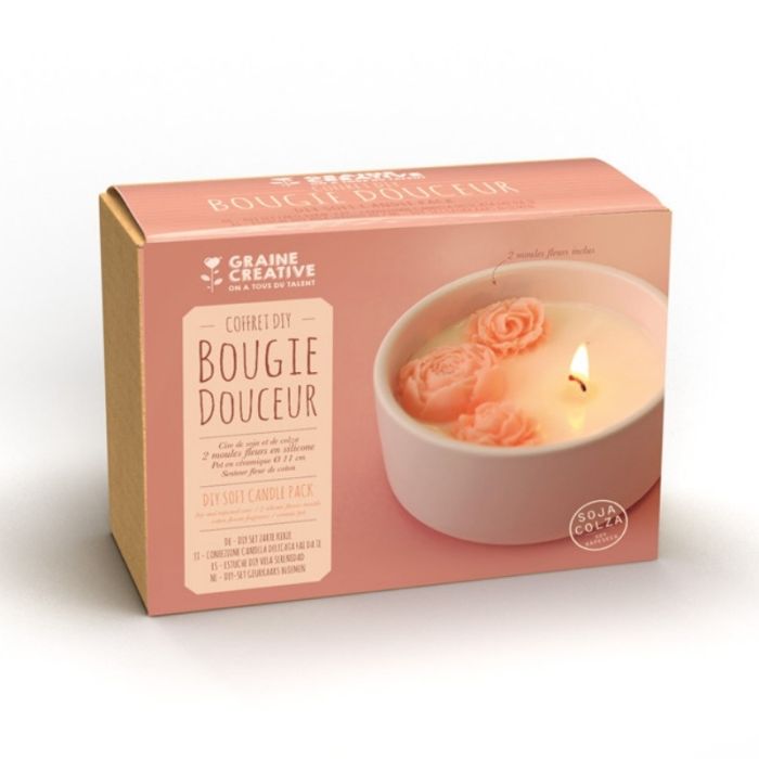 Kit DIY bougie douceur - Graine créative