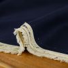 Tissu denim haute couture - bleu foncé x 10 cm