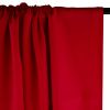 Tissu tencel haute couture - rouge x 10 cm