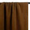 Tissu velours milleraies stretch - marron x 10 cm