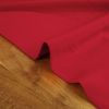 Tissu popeline viscose uni - rouge x 10 cm