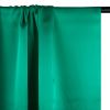 Tissu satin viscose uni - émeraude x 10 cm