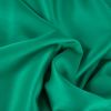 Tissu satin viscose uni - émeraude x 10 cm