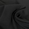 Tissu jersey piqué polo - noir x 10cm