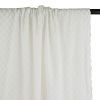 Tissu broderie anglaise croisillons - blanc cassé x 10 cm