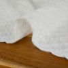 Tissu broderie anglaise croisillons - blanc cassé x 10 cm