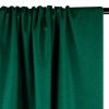 Tissu drap de laine uni haute couture - vert x 10 cm