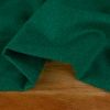Tissu drap de laine uni haute couture - vert x 10 cm