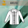 Kit couture CAP avec Artesane - Chemise Adelise vert