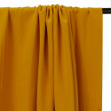 Tissu viscose uni - moutarde x 10 cm