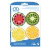 Kit Diamond Painting sous-verres tutti frutti - Diamond Dotz